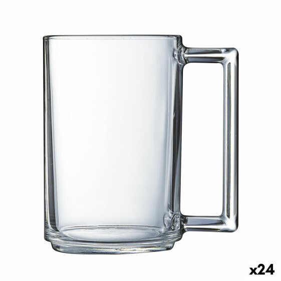 Чашка для завтрака Luminarc À La Bonne Heure Прозрачная из стекла (250 мл) (24 штуки)