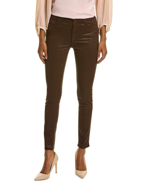Joe's Jeans The Charlie High-Rise Glazed Brown Skinny Ankle Jean Women's Brown