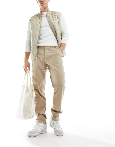 Tommy Hilfiger Chelsea essential twill chinos in beige