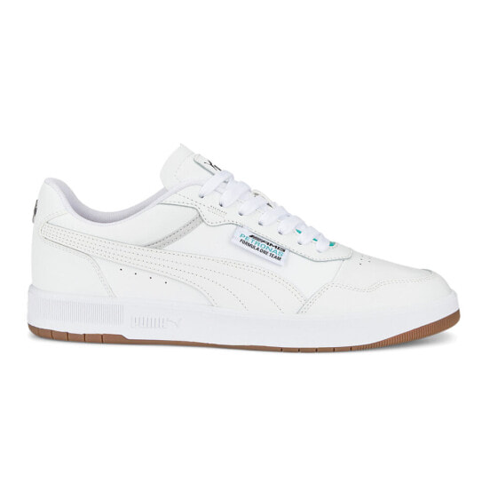 Puma Mapf1 Court Ultra Lace Up Mens White Sneakers Casual Shoes 30755601