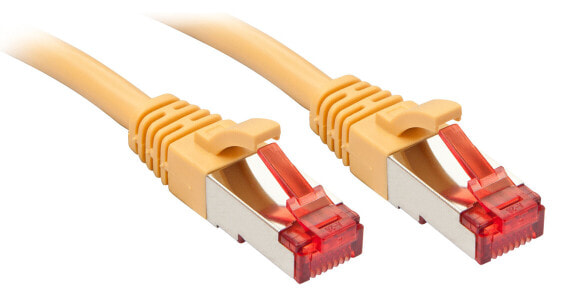Lindy Cat.6 S/FTP 7.5m сетевой кабель 7,5 m Cat6 S/FTP (S-STP) Желтый 47767