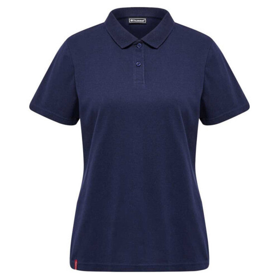 HUMMEL Red Classic short sleeve polo