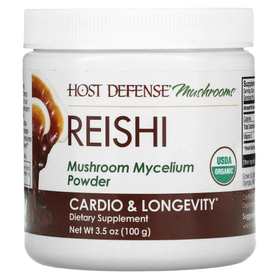 Mushrooms™, Reishi, Mushroom Mycelium Powder, 3.5 oz (100 g)