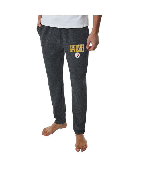 Men's Charcoal Pittsburgh Steelers Resonance Tapered Lounge Pants