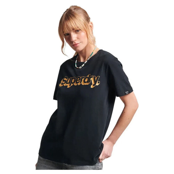 SUPERDRY Vintage Cl Metallic T-shirt