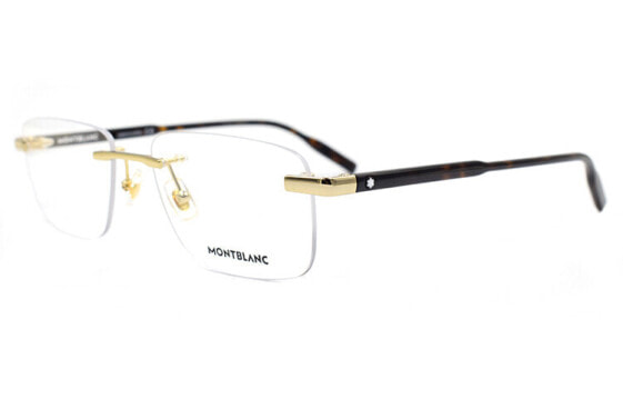 Оправа Montblanc MB0088O 3 Gold Square Frame