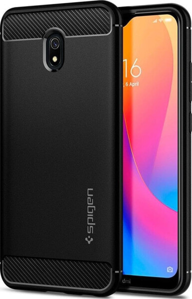 Spigen Spigen Rugged Armor Xiaomi Redmi 8a Matte Black uniwersalny