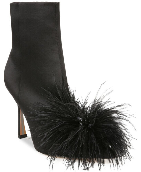 Women's Ency Feather Dress Booties