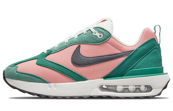 Кроссовки женские Nike Air Max Dawn розово-зеленые