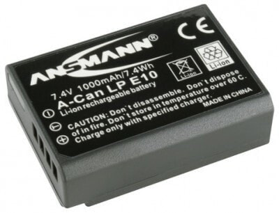 Ansmann A-Can LP E10 - 1000 mAh - 7.4 V - Lithium-Ion (Li-Ion)