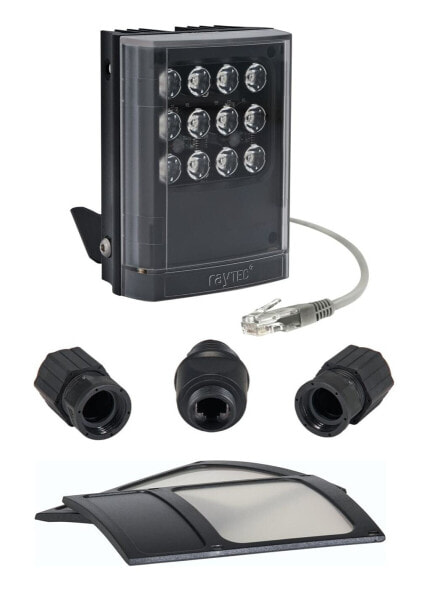 Raytec VARIO2 POE - IR LED unit - Black - 144 m - IP66 - United Kingdom - Wired