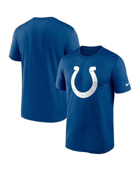 Men's Royal Indianapolis Colts Legend Logo Performance T-shirt