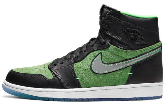 Jordan Air Jordan 1 high zoom air “zen green” 高帮 复古篮球鞋 男款 黑绿