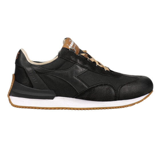 Diadora Equipe Mad Lace Up Mens Black Sneakers Casual Shoes 178919-C0200