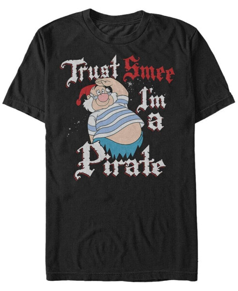 Disney Men's Peter Pan Trust SMEE I'm A Pirate Salute Short Sleeve T-Shirt