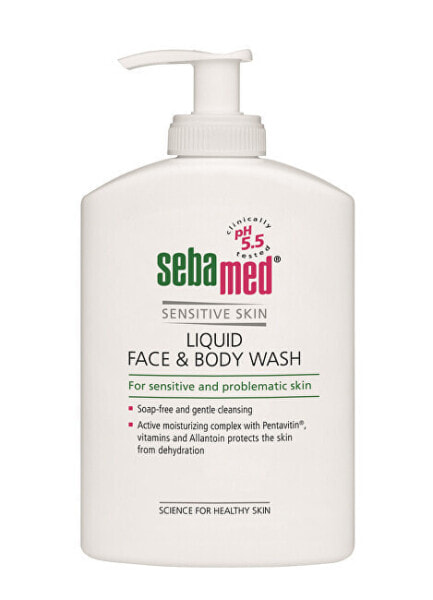 Sebamed pH5.5 Liquid Face & Body Wash Жидкость для мытья лица и тела для чувствительной кожи