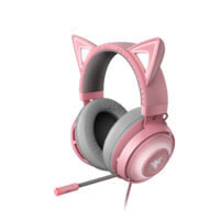 Razer Kraken Kitty - Kopfhörer - Kopfband - Gaming - Grau - Pink - Binaural - 1,3 m