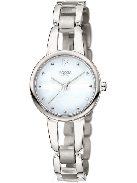 Boccia 3290-01 ladies watch titanium 28mm 5ATM