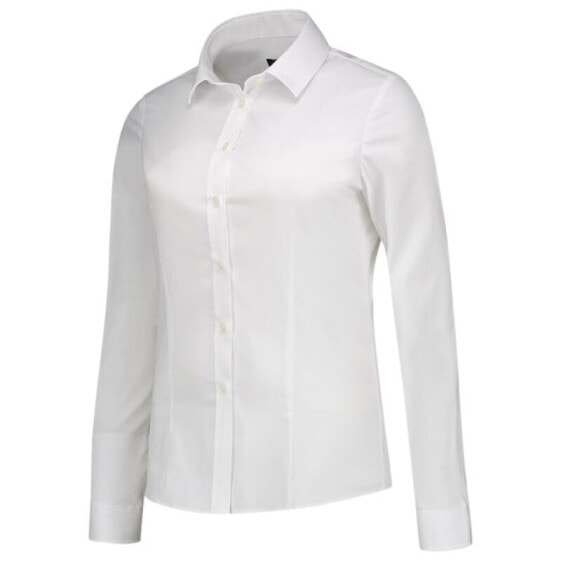 Malfini Fitted Stretch Blouse W MLI-T24T0 white