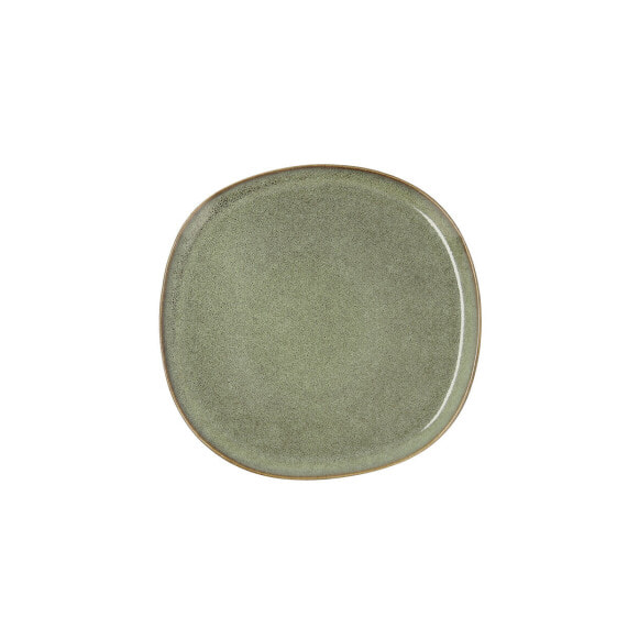 Плоская тарелка Bidasoa Ikonic Керамика Зеленый (20,2 x 19,7 cm) (Набор 6x)