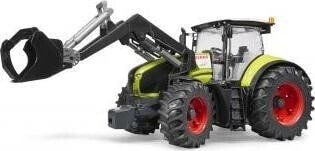 Bruder Claas Axion 950 with Frontloader - Black,Green - Front loader model - Plastic - 1:16 - Claas Axion 950 - Not for children under 36 months