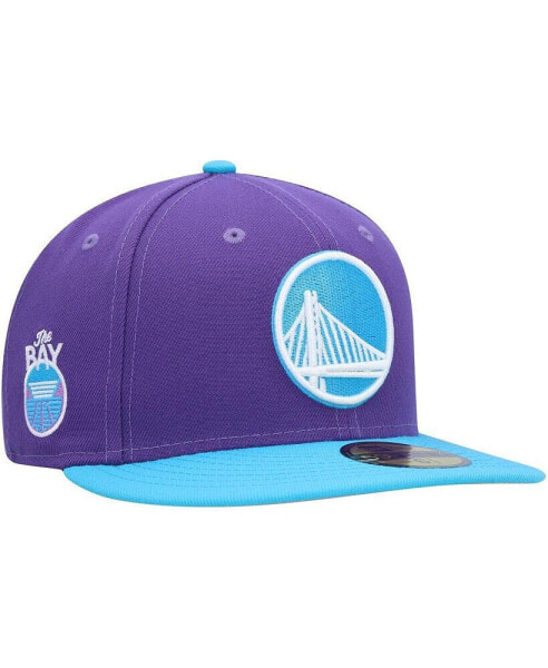 Men's Purple Golden State Warriors Vice 59FIFTY Fitted Hat