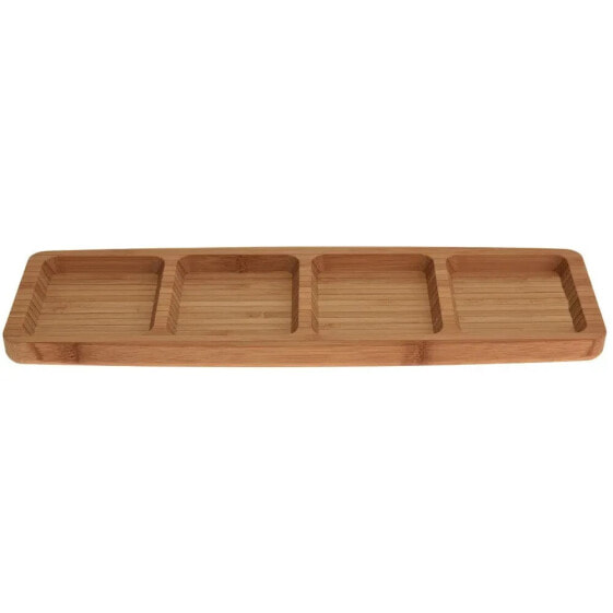 Поднос с бамбуком EXCELLENT HOUSEWARE Serviertablett 33x10x2 см