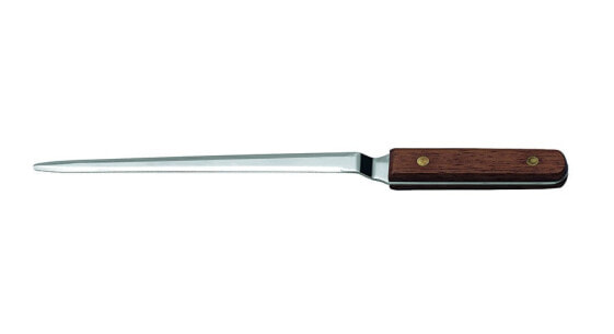 WEDO 147 554, Manual letter opener, Steel, Stainless steel, Wood, 250 mm, Silver