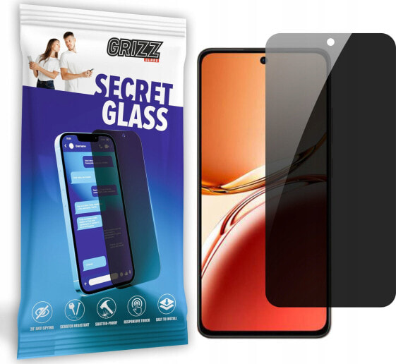 GrizzGlass Szkło prywatyzujące GrizzGlass SecretGlass do Oppo Reno 12 F