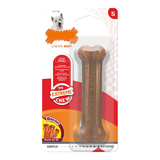 Прорезыватель для зубов для собак Nylabone Dura Chew Bacon Размер S Нейлон