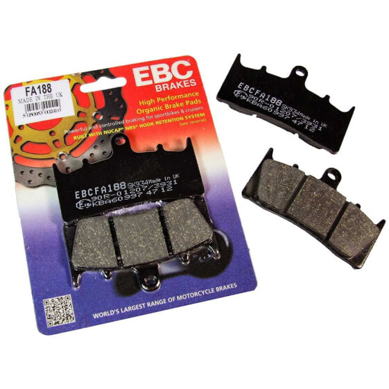 EBC FA Series Organic Street FA080/2 Brake Pads