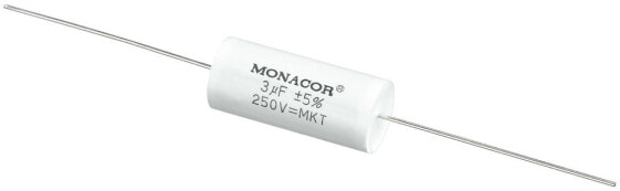 MONACOR MKTA-30 - White - Film - Cylindrical - 3000 nF - 250 V - 31 mm