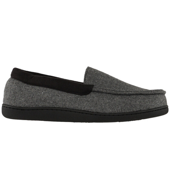 Hi-Tec Flannel Scuff Mens Grey Casual Slippers 59098