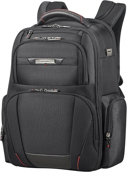 Мужской рюкзак для ноутбука текстильный черный Samsonite Pro-DLX 5 14 Inch Laptop Rucksack Pro-dlx Blue 20003₽