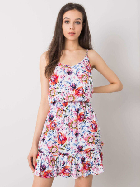 Sukienka-D73771M30250-biało-różowy