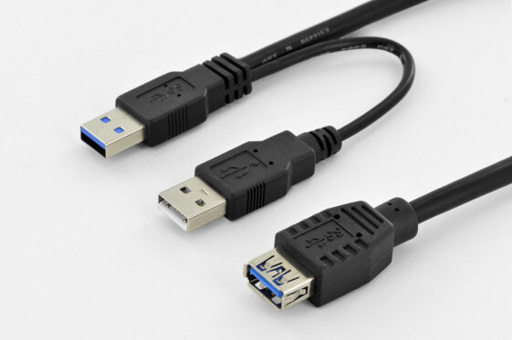 DIGITUS USB 3.0 Y-adapter cable