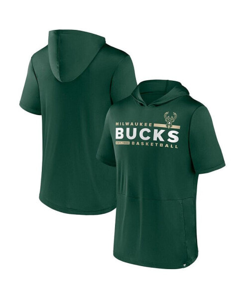 Men's Hunter Green Milwaukee Bucks Possession Hoodie T-shirt