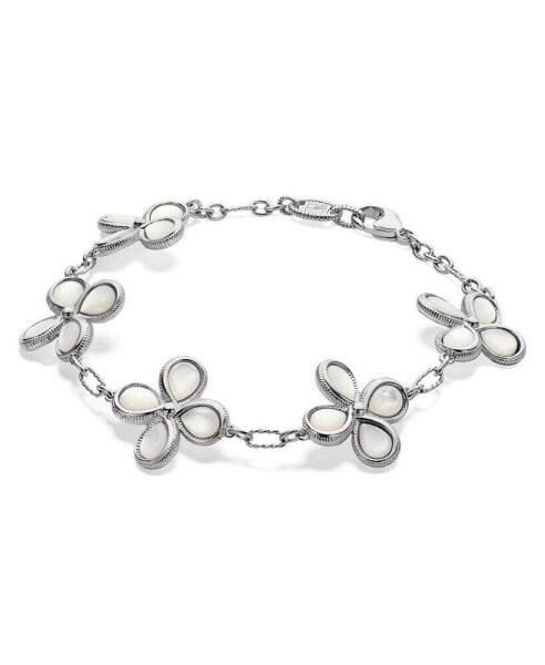 Jardin Station Bracelet with Mother of Pearl