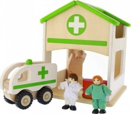 Конструктор Деревянный Masterkidz Mini Wooden Hospital Mockup Kit.