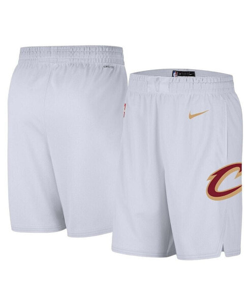 Шорты Nike мужские белые Cleveland Cavaliers 2020/21 Association Edition Swingman Performance