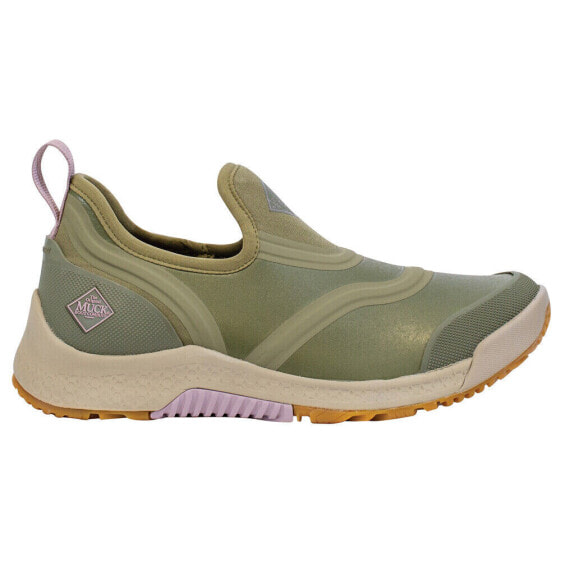 Muck Boot Outscape Low Hiking Womens Green Sneakers Athletic Shoes OSSW-300