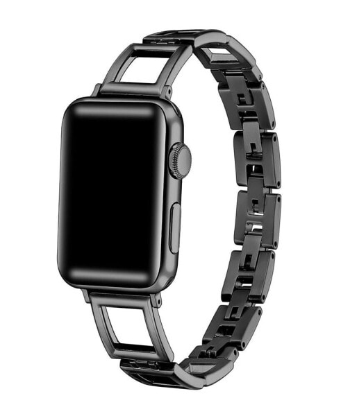 Unisex Journey Square Link Stainless Steel Band for Apple Watch Size- 42mm, 44mm, 45mm, 49mm