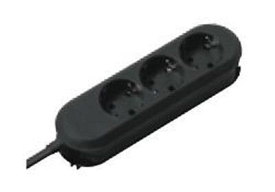 Удлинитель BACHMANN SMARTLINE 1.5 m Black 3 AC outlet(s) 3680 W 16 A 185 mm