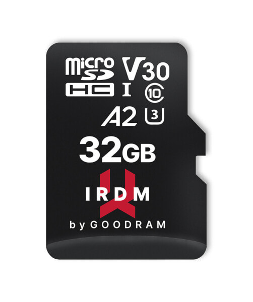 GoodRam IRDM M2AA - 32 GB - MicroSDHC - Class 10 - UHS-I - 170 MB/s - 60 MB/s