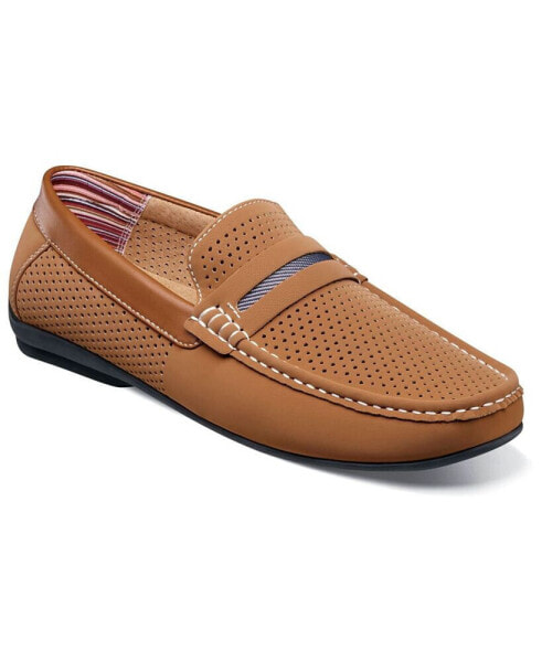 Men's Corby Moccasin Toe Saddle Slip-on Loafer