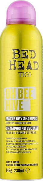 Mattierendes Trockenshampoo für grandioses Volumen - Tigi Bed Head Oh Bee Hive Matte Dry Shampoo 238 ml