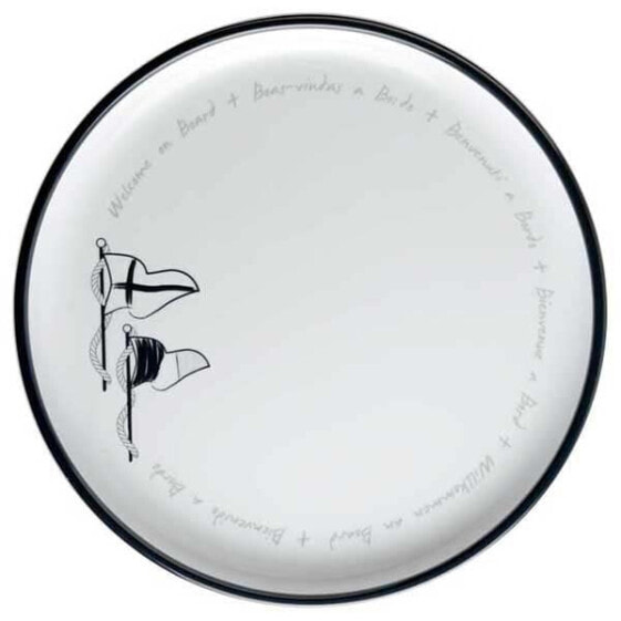 MARINE BUSINESS Welcome On Board Flat Dish 6 Units