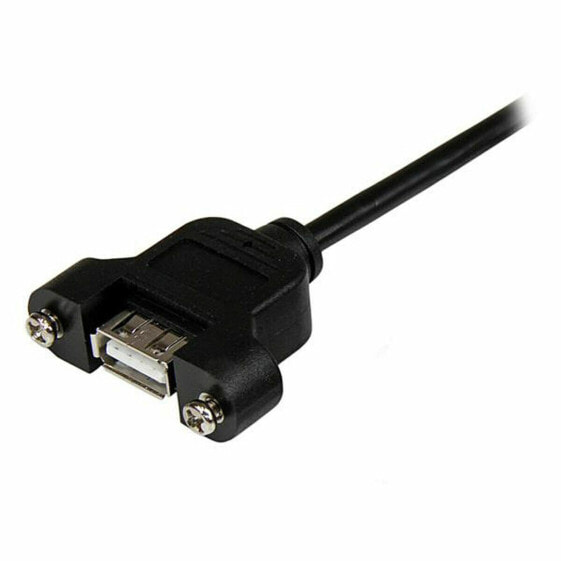 USB-кабель USB M Startech USBPNLAFAM1 Чёрный 30 cm