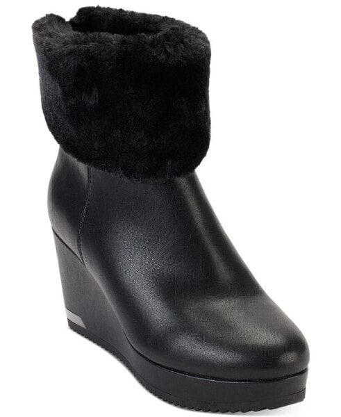 Donna karan ivira sales wedge bootie