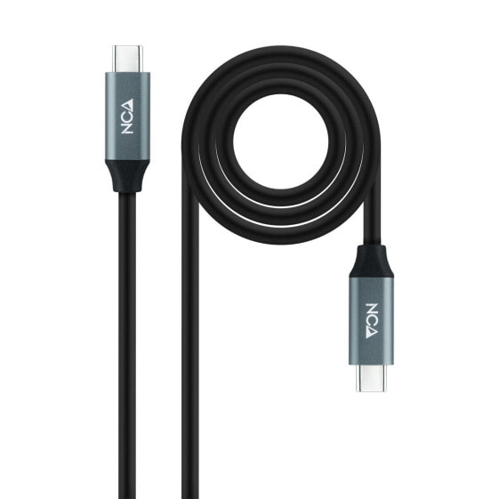 USB-C-кабель NANOCABLE 10.01.4302 Чёрный 2 m